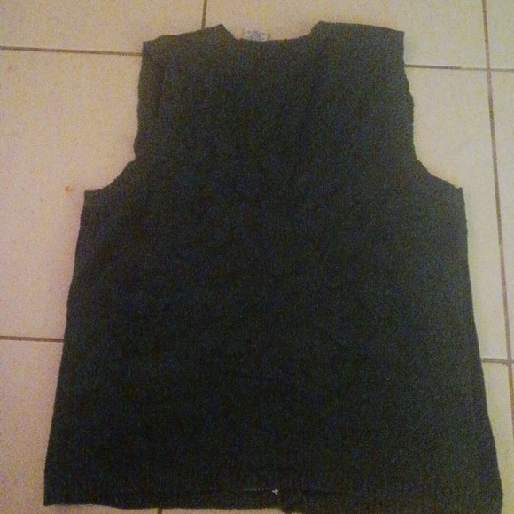 VINTAGE New Look Four Season Knitted Sweater Vest Size M - Picture 5 of 5